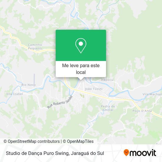 Studio de Dança Puro Swing mapa