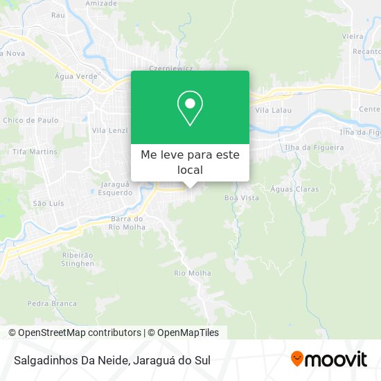 Salgadinhos Da Neide mapa