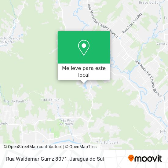 Rua Waldemar Gumz 8071 mapa
