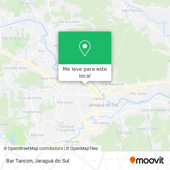 Bar Tancon mapa
