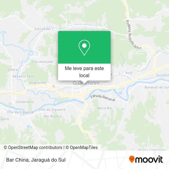 Bar China mapa