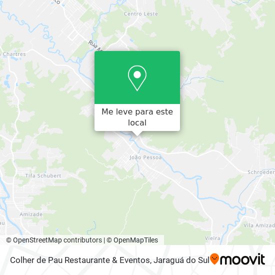 Colher de Pau Restaurante & Eventos mapa