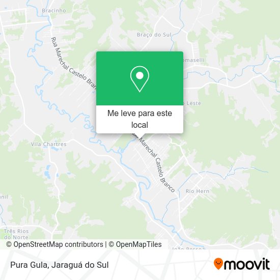 Pura Gula mapa