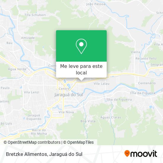 Bretzke Alimentos mapa