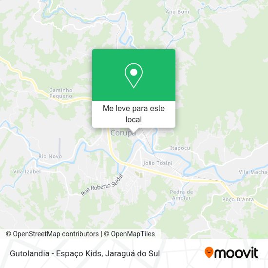 Gutolandia - Espaço Kids mapa