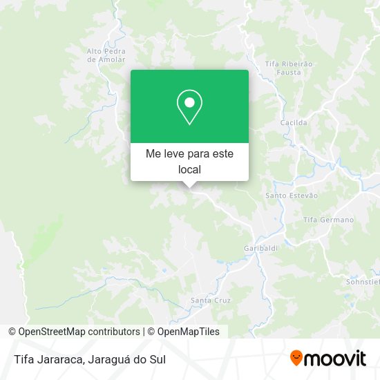 Tifa Jararaca mapa