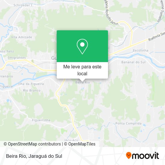 Beira Rio mapa