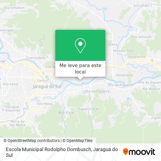 Escola Municipal Rodolpho Dornbusch mapa