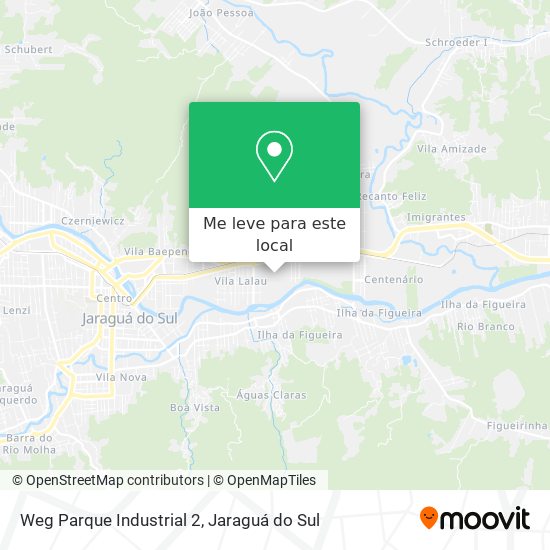 Weg Parque Industrial 2 mapa