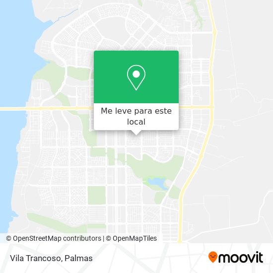 Vila Trancoso mapa