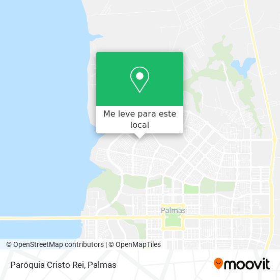 Paróquia Cristo Rei mapa