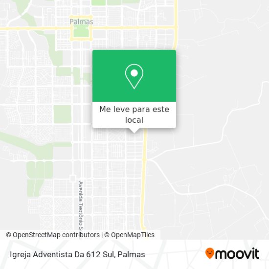Igreja Adventista Da 612 Sul mapa