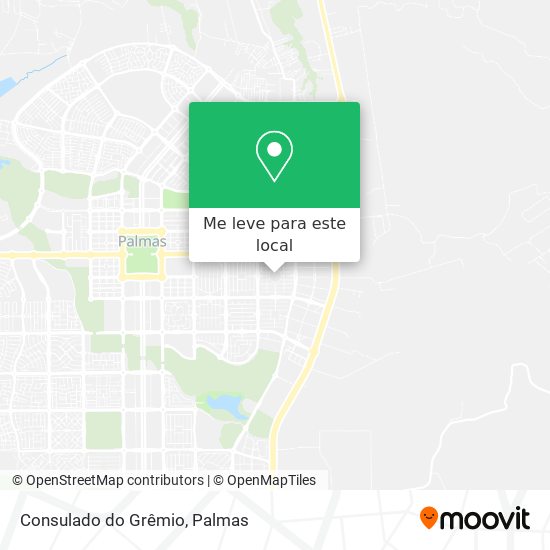 Consulado do Grêmio mapa