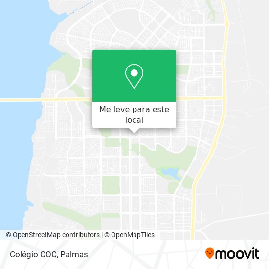 Colégio COC mapa