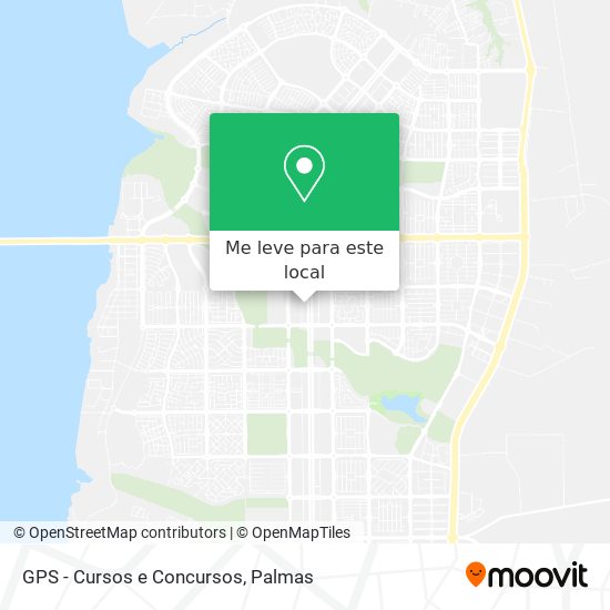 GPS - Cursos e Concursos mapa