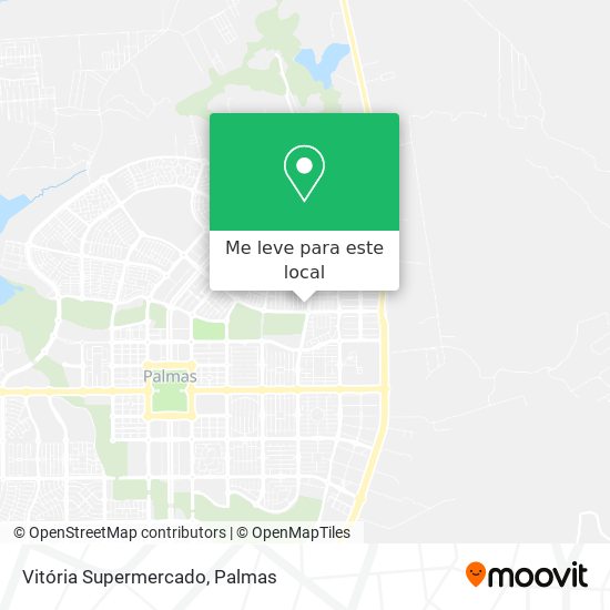 Vitória Supermercado mapa