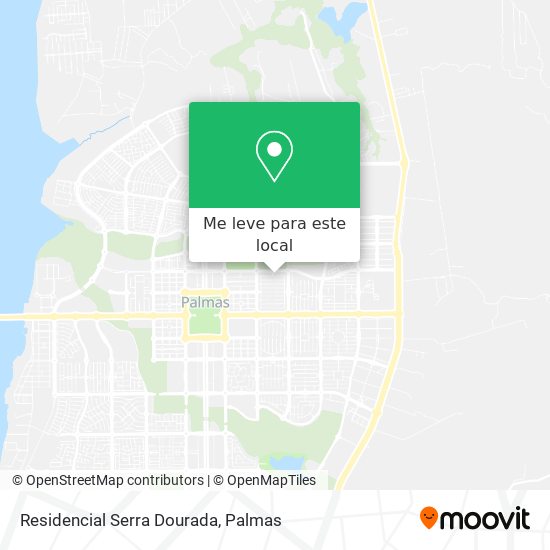 Residencial Serra Dourada mapa