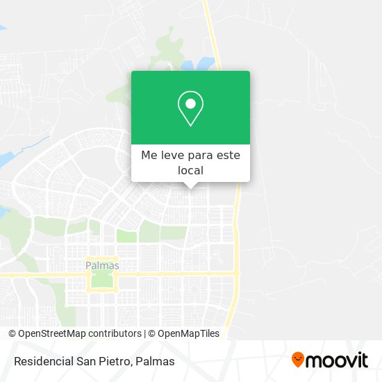 Residencial San Pietro mapa