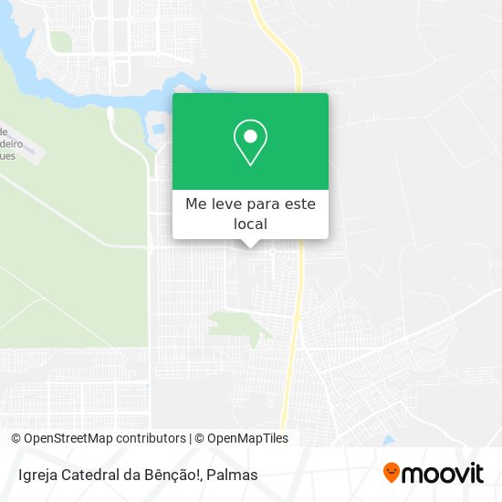 Igreja Catedral da Bênção! mapa