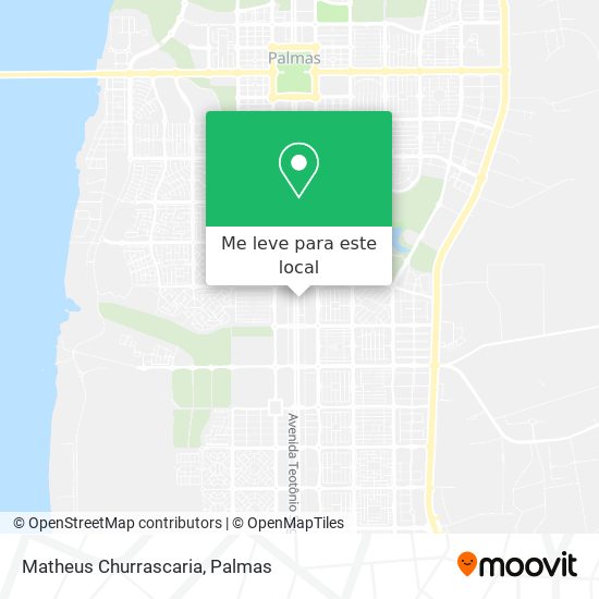 Matheus Churrascaria mapa