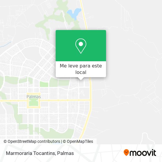 Marmoraria Tocantins mapa