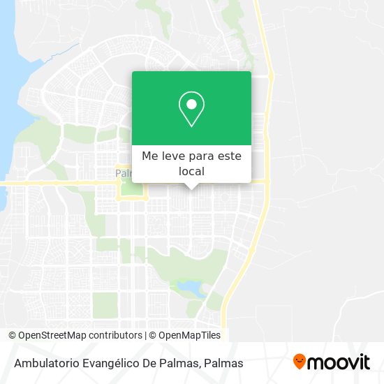 Ambulatorio Evangélico De Palmas mapa