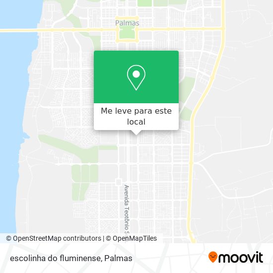 escolinha do fluminense mapa