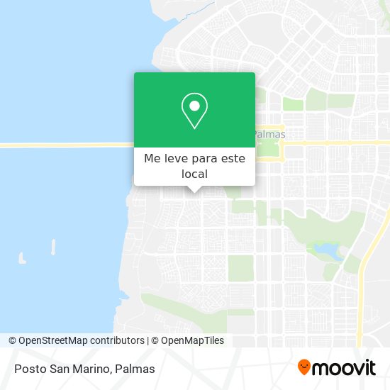 Posto San Marino mapa