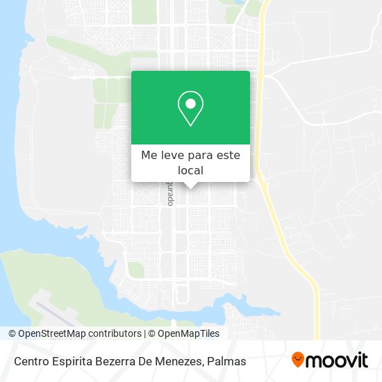 Centro Espirita Bezerra De Menezes mapa