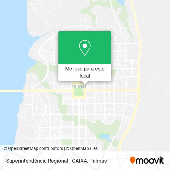 Superintendência Regional - CAIXA mapa