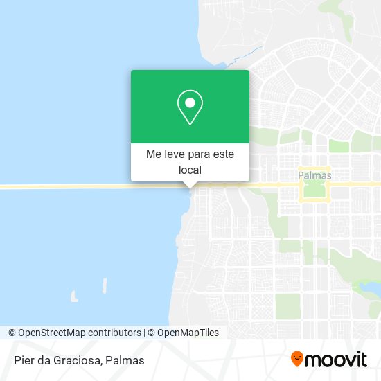 Pier da Graciosa mapa