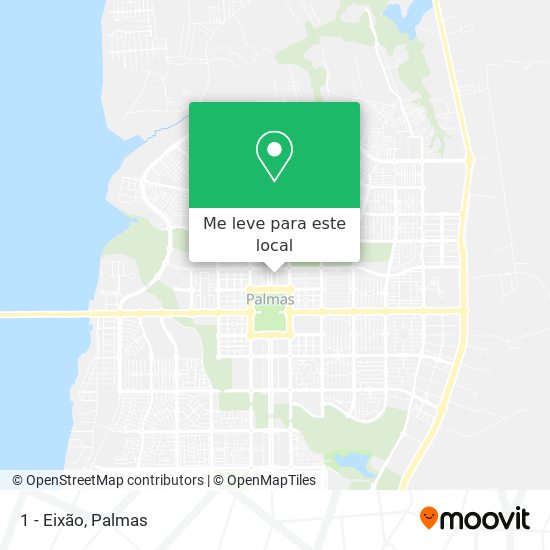 1 - Eixão mapa