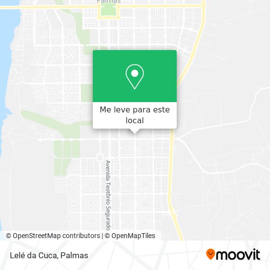 Lelé da Cuca mapa