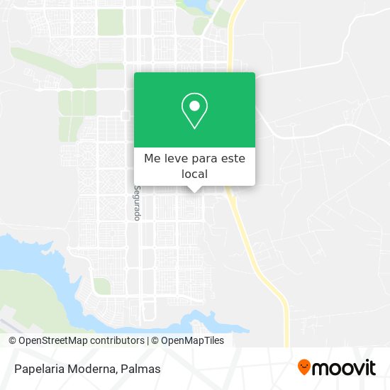 Papelaria Moderna mapa