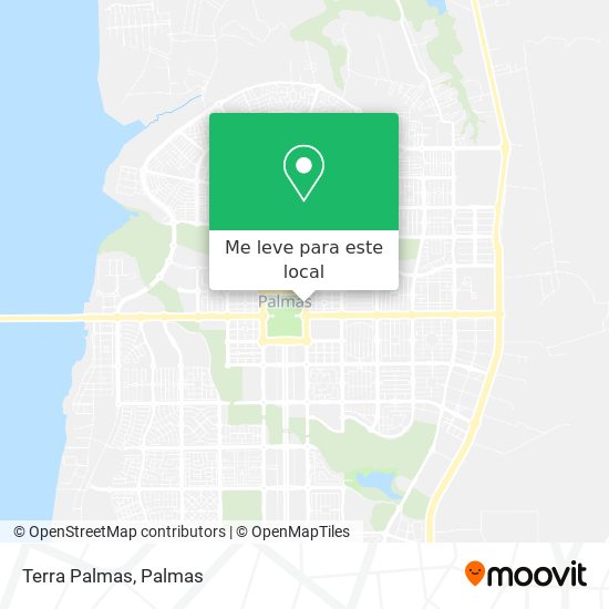 Terra Palmas mapa