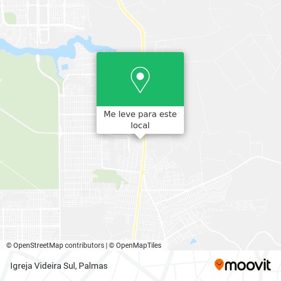 Igreja Videira Sul mapa