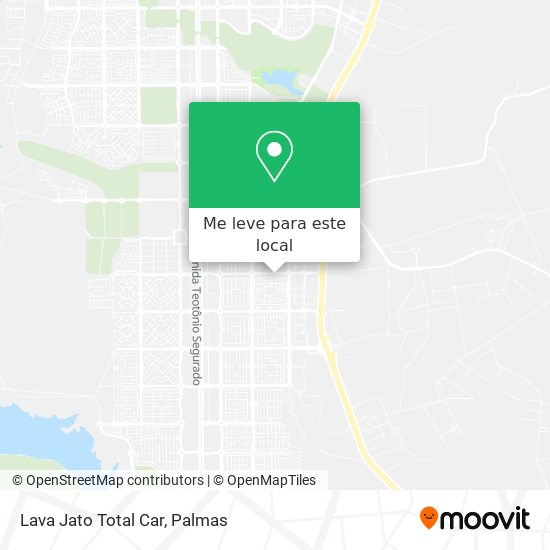 Lava Jato Total Car mapa