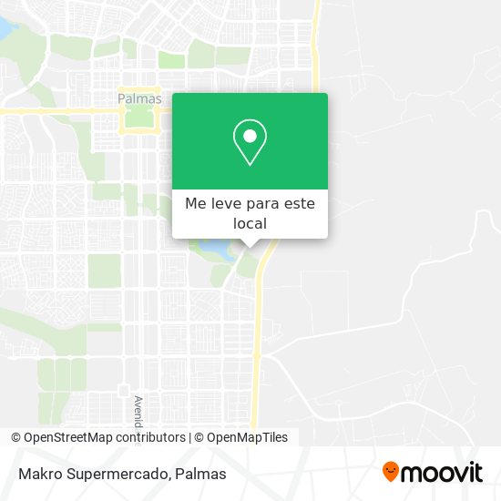 Makro Supermercado mapa