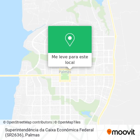 Superintendência da Caixa Econômica Federal (SR2636) mapa