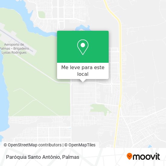 Paróquia Santo Antônio mapa