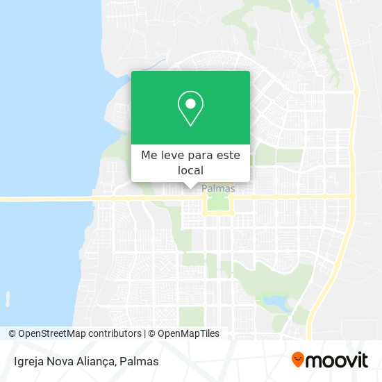 Igreja Nova Aliança mapa
