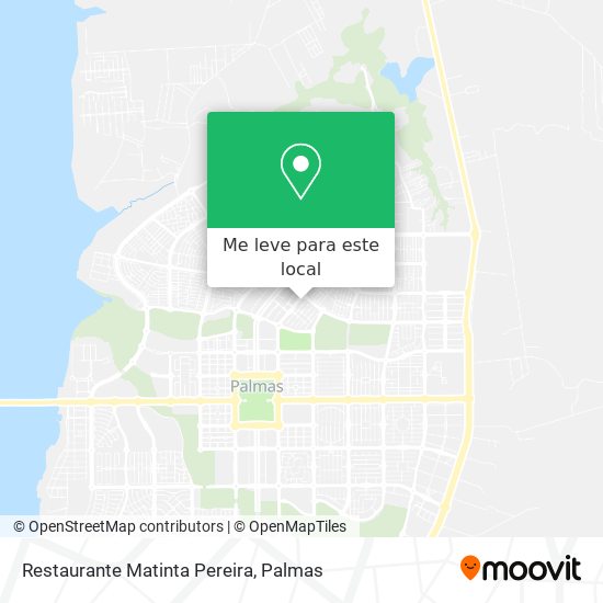 Restaurante Matinta Pereira mapa