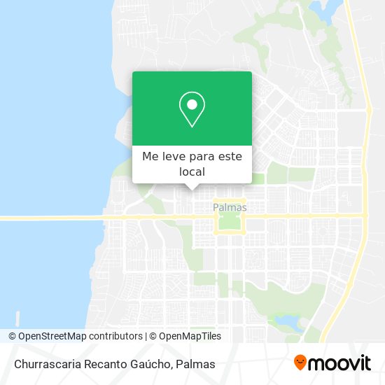 Churrascaria Recanto Gaúcho mapa