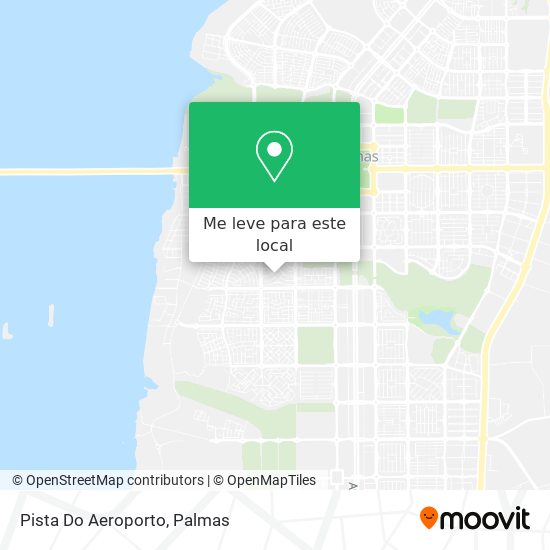 Pista Do Aeroporto mapa