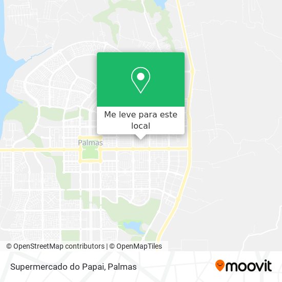 Supermercado do Papai mapa