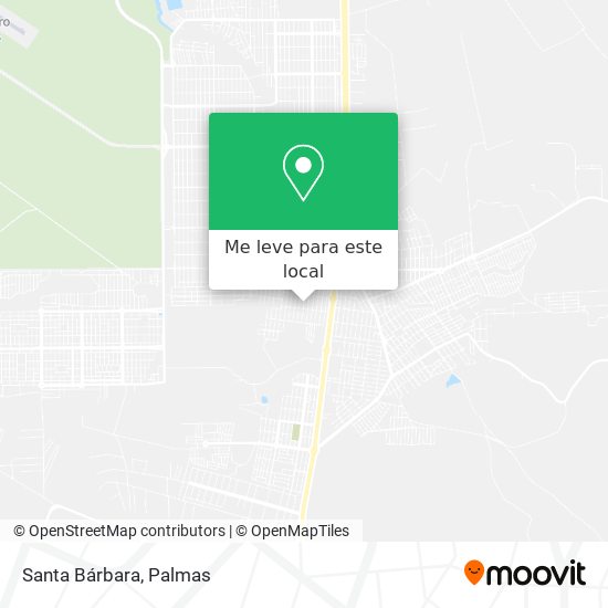 Santa Bárbara mapa