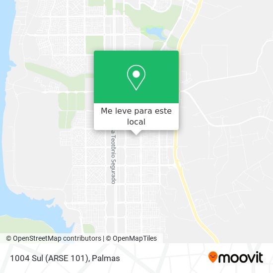 1004 Sul (ARSE 101) mapa