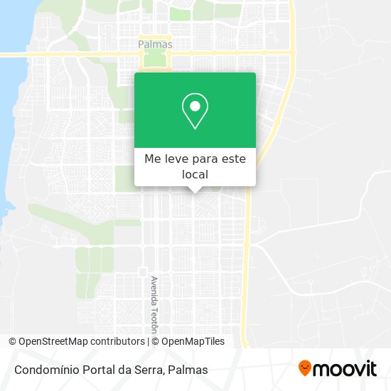 Condomínio Portal da Serra mapa