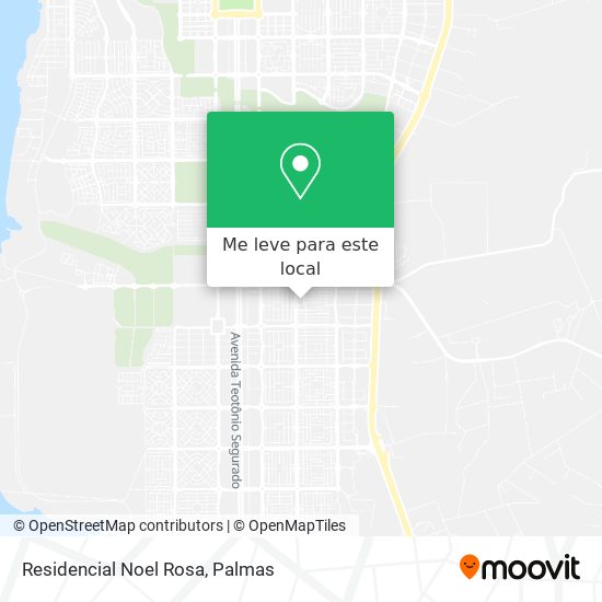 Residencial Noel Rosa mapa