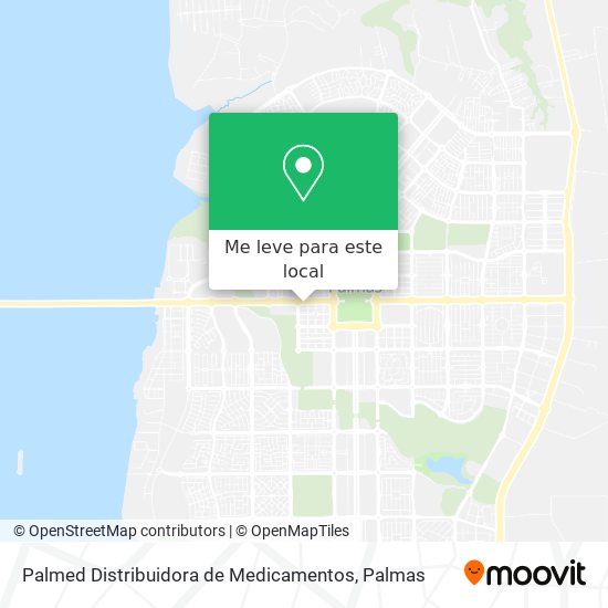 Palmed Distribuidora de Medicamentos mapa
